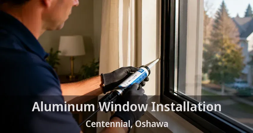 Aluminum Window Installation Centennial, Oshawa - ON