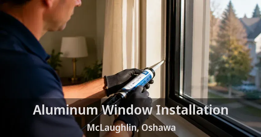 Aluminum Window Installation McLaughlin, Oshawa - ON