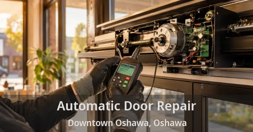 Automatic Door Repair Downtown Oshawa, Oshawa - ON