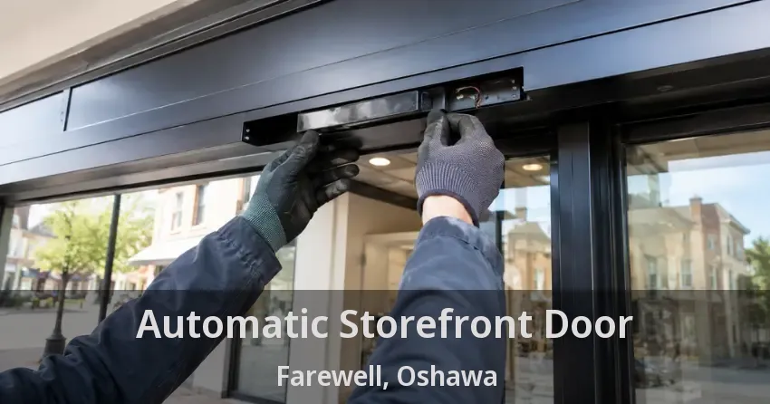 Automatic Storefront Door Farewell, Oshawa - ON