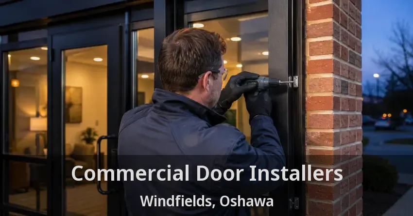 Commercial Door Installers Windfields, Oshawa - ON