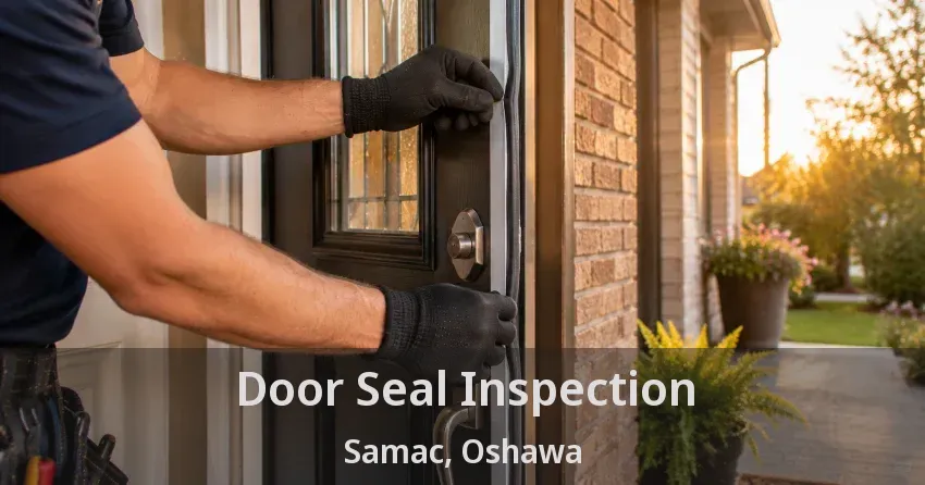Door Seal Inspection Samac, Oshawa - ON