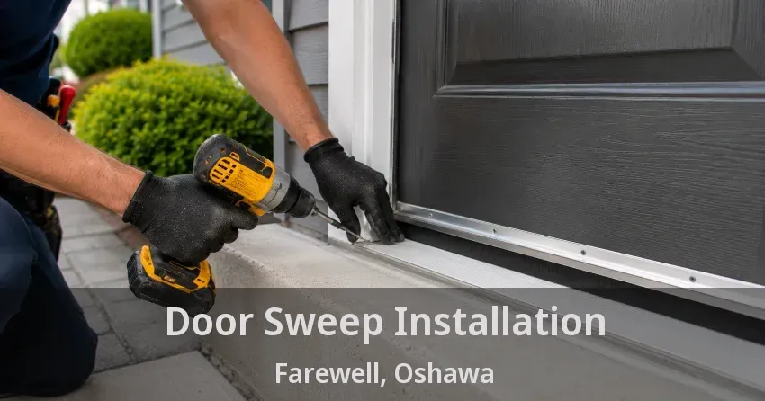 Door Sweep Installation Farewell, Oshawa - ON
