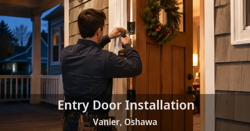 Entry Door Installation Vanier, Oshawa - ON