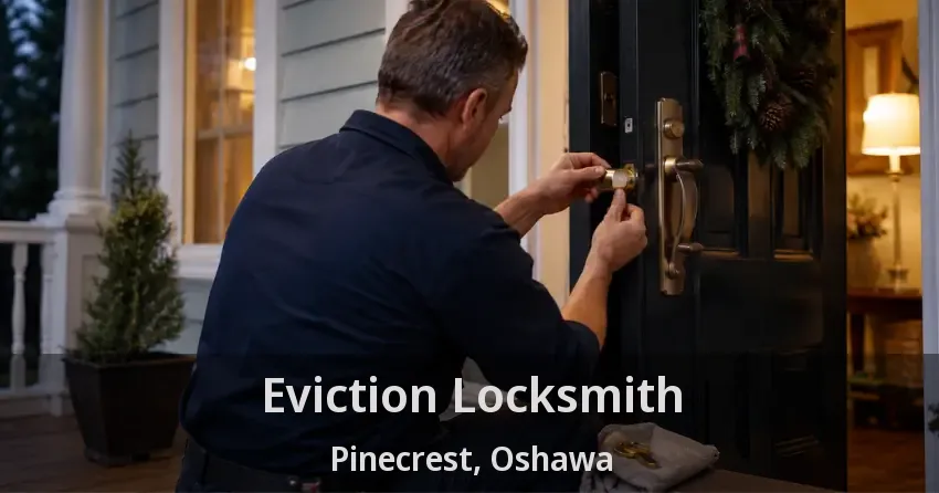 Eviction Locksmith Pinecrest, Oshawa - ON