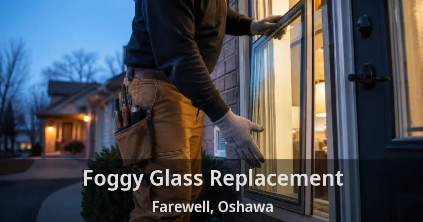 Foggy Glass Replacement Farewell, Oshawa - ON