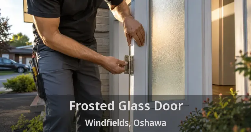 Frosted Glass Door Windfields, Oshawa - ON