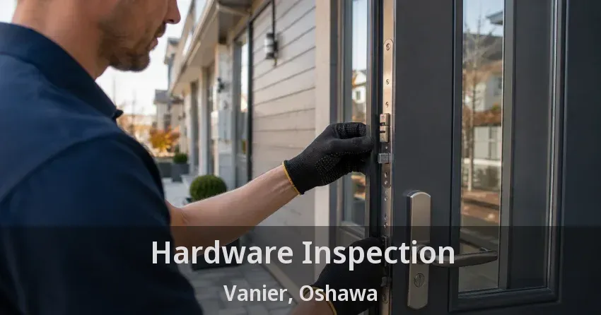 Hardware Inspection Vanier, Oshawa - ON