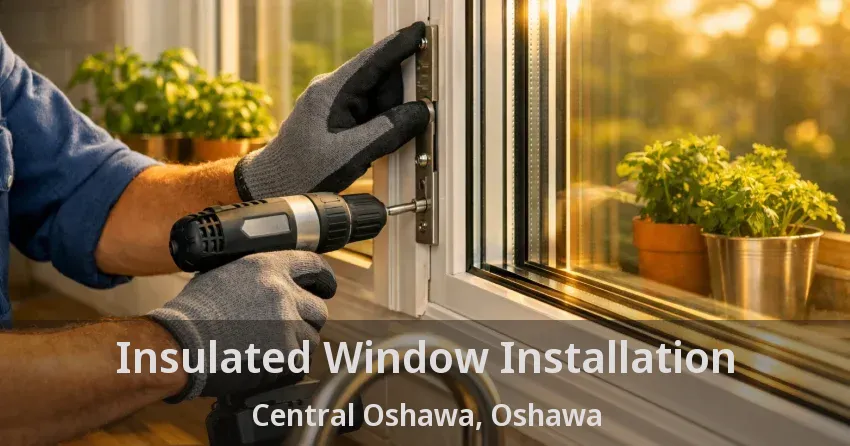 Insulated Window Installation Central Oshawa, Oshawa - ON