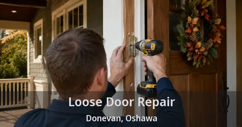 Loose Door Repair Donevan, Oshawa - ON
