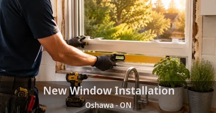 New Window Installation Oshawa - ON