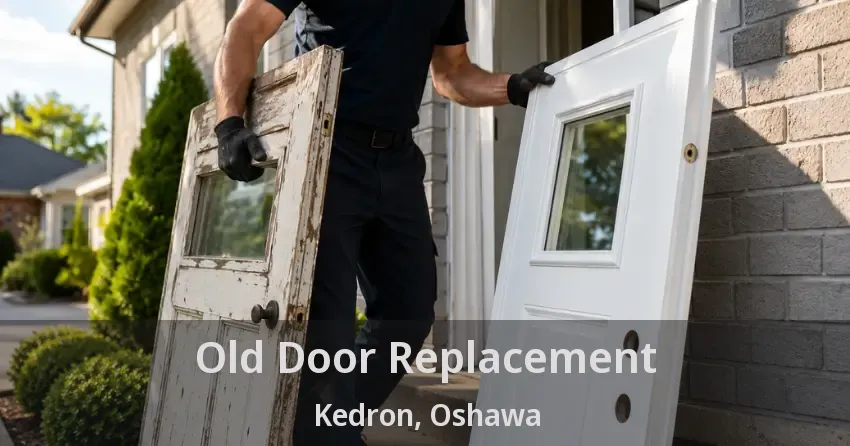 Old Door Replacement Kedron, Oshawa - ON