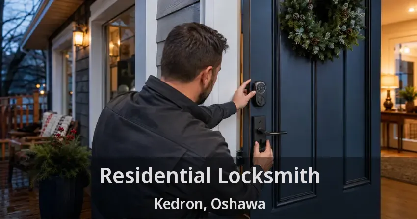 Residential Locksmith Kedron, Oshawa - ON