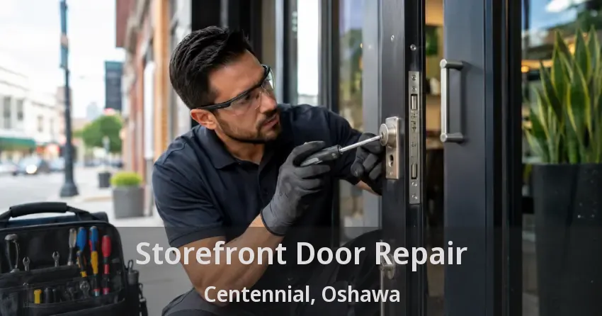 Storefront Door Repair Centennial, Oshawa - ON