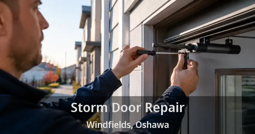 Storm Door Repair Windfields, Oshawa - ON