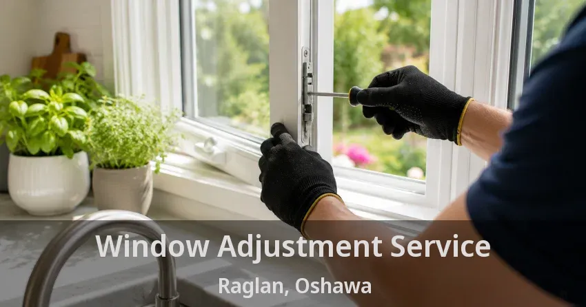 Window Adjustment Service Raglan, Oshawa - ON