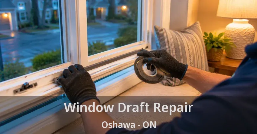 Window Draft Repair Oshawa - ON
