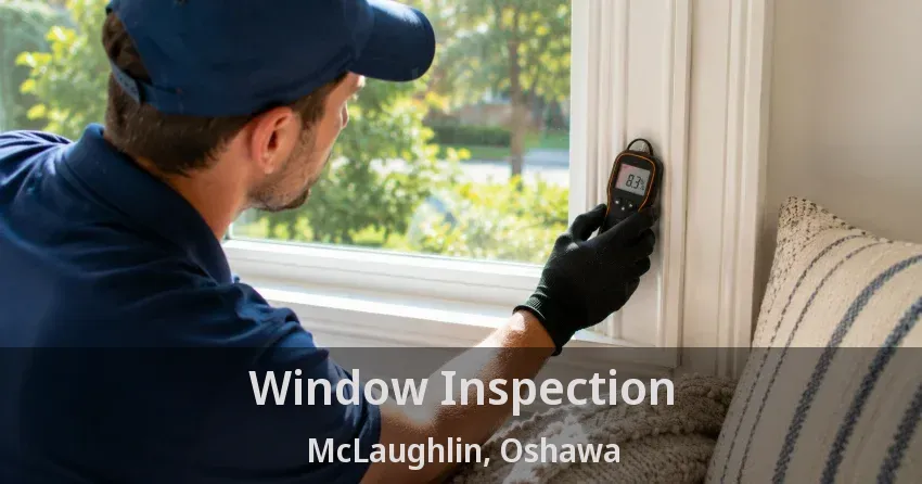 Window Inspection McLaughlin, Oshawa - ON