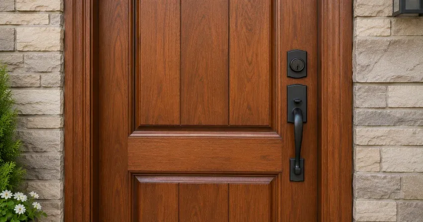 custom door installation technician fitting frame McLaughlin, Oshawa