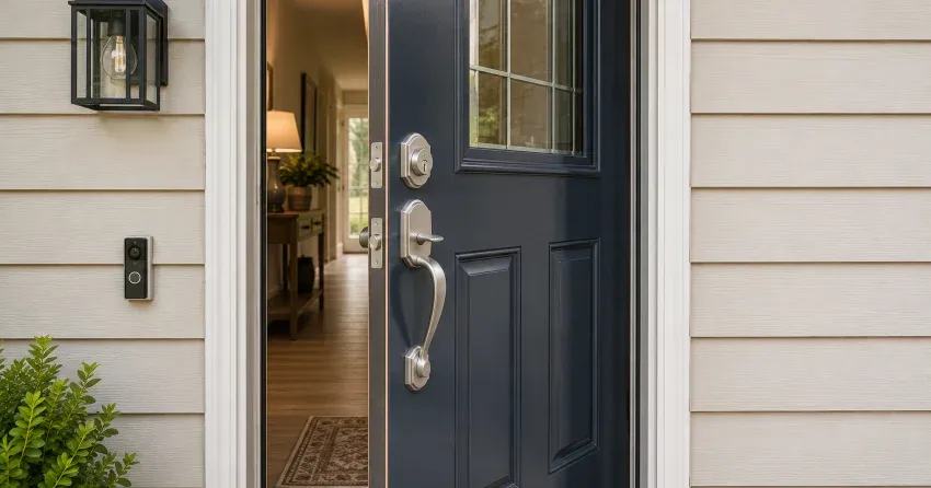 energy-efficient exterior door upgrade installation in Vanier, Oshawa